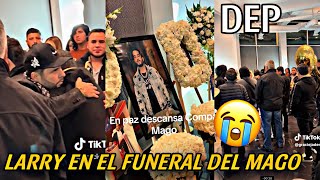 LARRY HERNANDEZ ASI LLEGO AL FUNERAL DE SU AMIGO “EL MAGO” [upl. by Lemieux]