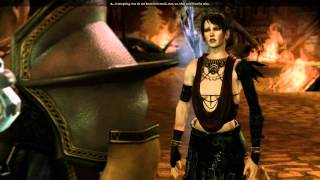 Dragon Age Origins Morrigan Romance part 35 Goodbyes before the final battle version 1 [upl. by Three]