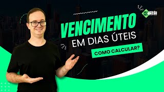 Como Calcular Data de Vencimento em Dias Úteis no Excel [upl. by Drwde]