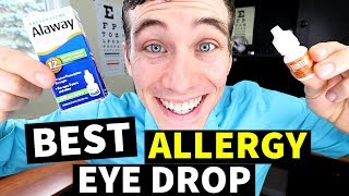 Best Allergy Eye Drops  Have You Tried These Eye Drops for Itchy Eyes [upl. by Elleral669]