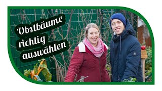 Obstbäume pflanzen mit dem Profi Dominik Schreiber 🌳 Tipps für die richtige Obstbaumauswahl [upl. by Caresa209]