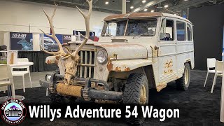 Willys Adventure 54 Wagon — Elk Horn Grill Induded  Lockers Before Lightbars Episode 29 [upl. by Asiaj]