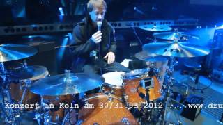 udo lindenberg Konzert Köln 2012 Teil 1  Bertram Engel  wwwdrumxoundde [upl. by Eedya]