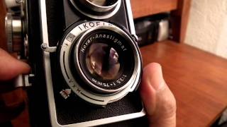 Zeiss Ikon Ikoflex medium format film camera [upl. by Edmonds]