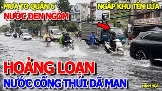 QUÁ KHỦNG KHIẾP  NƯỚC CỐNG NGẬP DÃ MAN THÚI BANH MŨI amp CẢNH TƯỢNG CHẠY TÁN LOẠN AEON MALL BÌNH TÂN [upl. by Arratal]