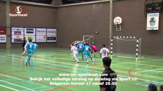 Halle Gooik versus FT Antwerpen heen playoff finale De Goals 2 3 [upl. by Haela890]