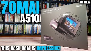 The Best Dash Cam I’ve Used So Far  70mai Dash Cam A510 Review [upl. by Eanram108]