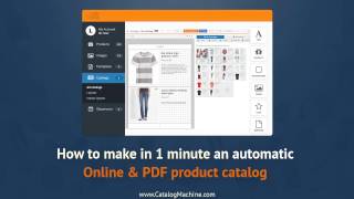 How to make an automatic Online amp PDF product catalog in 1 minute [upl. by Ansel]