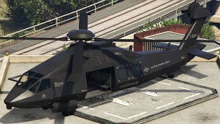 GTA 5 Mods  Buffed Annihilator Stealth [upl. by Rovner378]