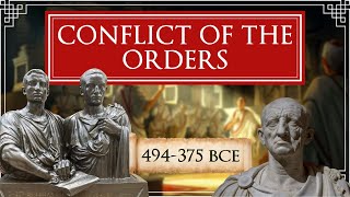 Class Warfare in Ancient Rome Conflict of the Orders [upl. by Attenyw468]