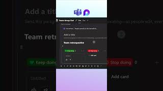 Teams retrospective  Loop Component efficiency365 microsoftloop [upl. by Yud]