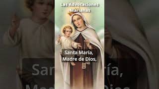 Las Advocaciones de la Virgen María  Rezo del Salve en Canto Gregoriano [upl. by Krasner49]