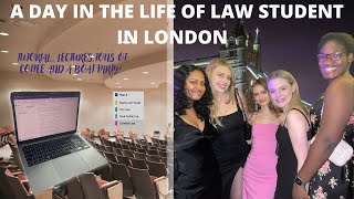 A Day in the Life of a Law Student in London Tutorial lectures lots of coffee and a boat party [upl. by Killigrew]