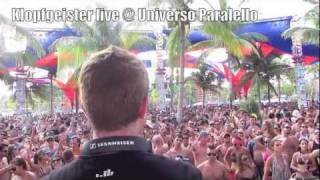 Klopfgeister LIVE  Universo Paralello 2012  UP11 [upl. by Idaline807]