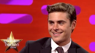 Zac Efrons Hilarious Spanish Voiceover  The Graham Norton Show [upl. by Orfinger390]