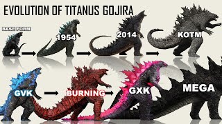 All Evolutionary Stages Of MonsterVerse Godzilla  8 Forms EXPLAINED [upl. by Ocko]