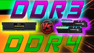 RAM DDR3 VS DDR4 GAMING TEST 2018  FRAME RATE TEST 2007 RAM VS 2014 RAM [upl. by Dachi]