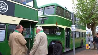 Rydabus  Bristol LD6G 563 SDL 268  Vintage Bus Ride  Ryde Esplanade  May 2018  kittikoko [upl. by Roxy]