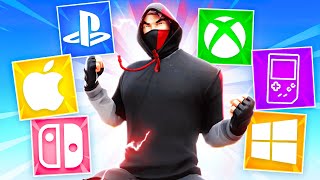 ich GEWINNE auf ALLEN PLATTFORMEN in Fortnite und das passierte unglaublich [upl. by Yaned]