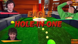 HILARIOUS Hole in One Golf It compilation  ft Slogo Jelly amp Crainer [upl. by Marras]