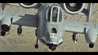 A10 Warthog Live Fire Training Mission  with live gunfire [upl. by Ordnael]