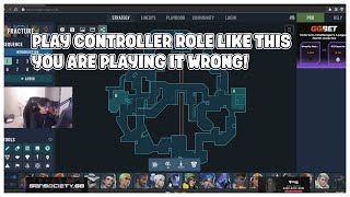 SEN TENZ EXPLAINS HOW TO PLAY CONTROLLER ROLE IN VALORANT [upl. by Imarej586]