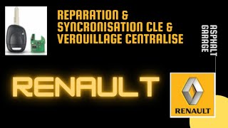 ASPHALT GARAGE Réparationsynchronisation clé et centralisation Renault cliotwingokangoo megane [upl. by Emrich800]