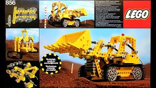 Lego Technic Bulldozer 1979 set 856951 review [upl. by Barnaba879]