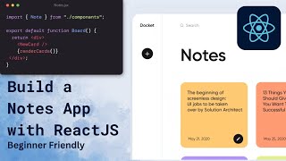 Build a Modern Notes App with React amp Vite Beginner Friendly [upl. by Absalom]