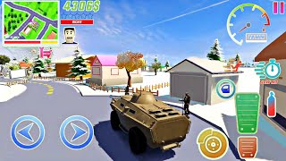 Military Truck 🚜 Dude Theft Wars 😂 dude fun💥 EXE 401 [upl. by Boggs659]