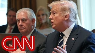 Trump fires back at Rex Tillerson Hes dumb as a rock [upl. by Anna719]