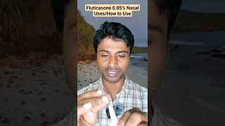 Fluticasone nasal spray uses  How to Use medicine nasalSpray nezaflowintelugu [upl. by Serilda281]