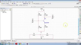 Hartley Oscillator Circuit Simulation in MULTISIM [upl. by Yrogerg236]