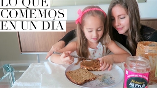 LO QUE COMO EN UN DÍA  RECETAS  VLOG [upl. by Alilad]