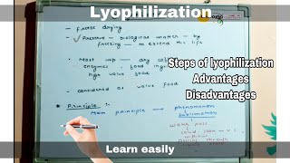 Lyophilization in hindi ll biology ll [upl. by Andersen]