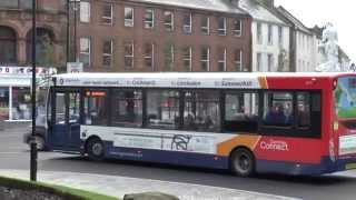 DUMFRIES BUSES OCTOBER 2014 [upl. by Ajnek707]