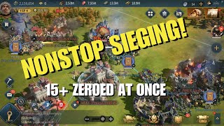 ZEROED A Guild In 15 Minutes  15 RALLY AT ONCE ‐ AGE OF EMPIRES MOBILE [upl. by Shaner903]