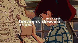 Nadin Amizah  Beranjak Dewasa LoFi Remix [upl. by Sukram473]