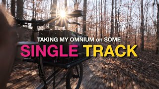 Taking my Omnium Cargo Bike on Single Track [upl. by Thomasine]