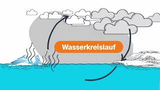 Wie der Wasserkreislauf funktioniert  logo erklärt  ZDFtivi [upl. by Ennadroj]