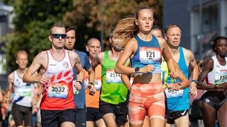 Singelloop Breda NK halve marathon 2023 racevlog35 [upl. by Fabi]