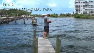 Veterans Memorial Park Fishing Piers [upl. by Elleunamme]