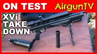 REVIEW The XVi Tactical takedown air rifle [upl. by Hplar795]