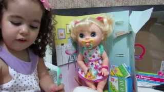 Abrindo minha baby alive por Ester minha irmãzinha [upl. by Hael]