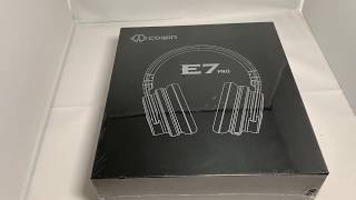 Cowin E7 Pro Active Noise Cancelling Bluetooth Headphone Unbox Review [upl. by Areemas]