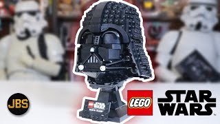 LEGO Star Wars Darth Vader Helmet Review and Speed Build Set 75304 Spring 2021 [upl. by Ellenrahc609]