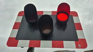 Barmouth South Level Crossing Gwynedd 15092024 [upl. by Ern]