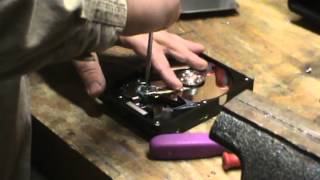 How to Scrap a Harddrive for gold Platinum and other metals [upl. by Sieber649]