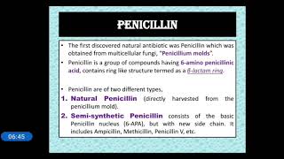 Production of penicillin and citric acid by fermentation [upl. by Ivy346]