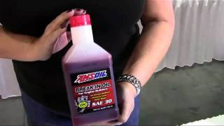 AMSOIL BreakIn Oil SAE 30 from AMSOIL Inc ID11738 [upl. by Kama]